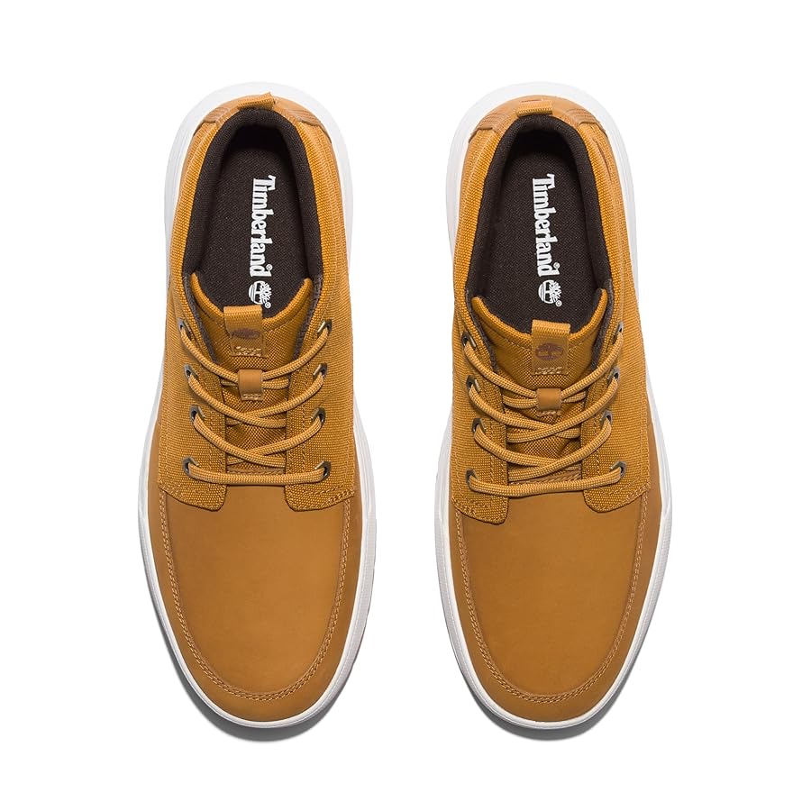Timberland Men's Maple Grove Mid Lace-Up Sneaker, Wheat